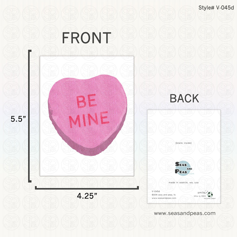 Be Mine Valentine Love Card