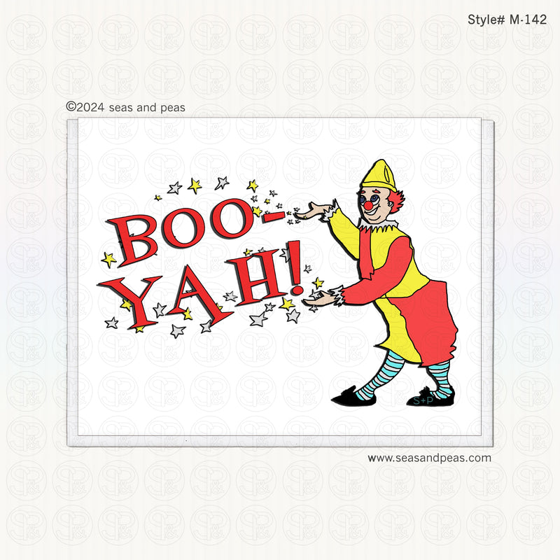 Booyah! the Clown Congratulations Card