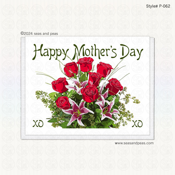 Bouquet of Roses Mother's Day Card