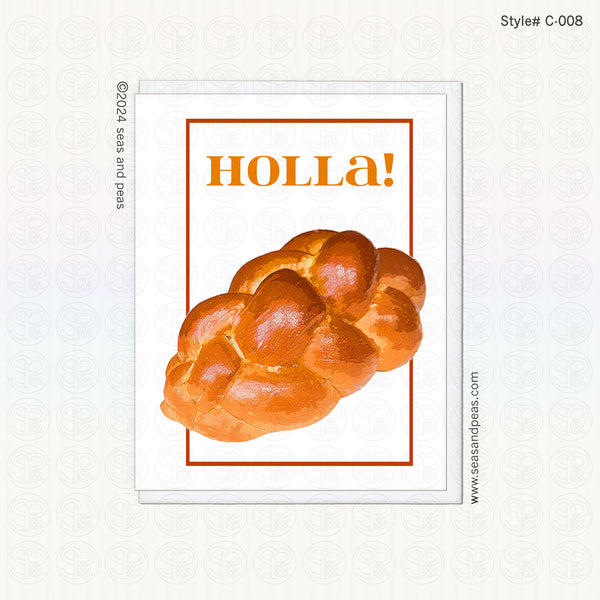 Challah Congratulations Card