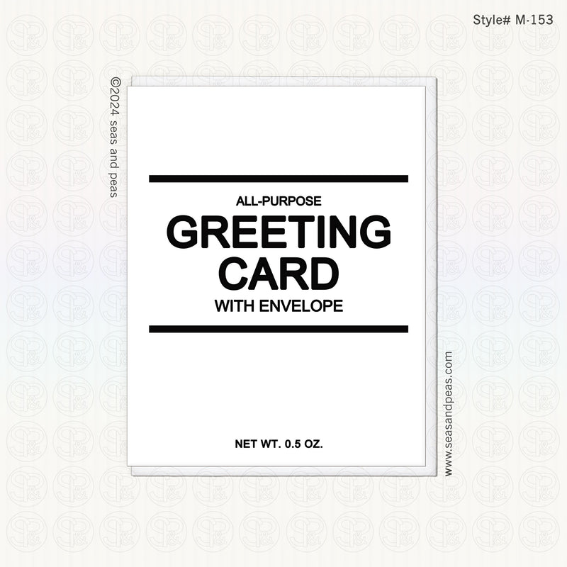 Generic Greeting Card