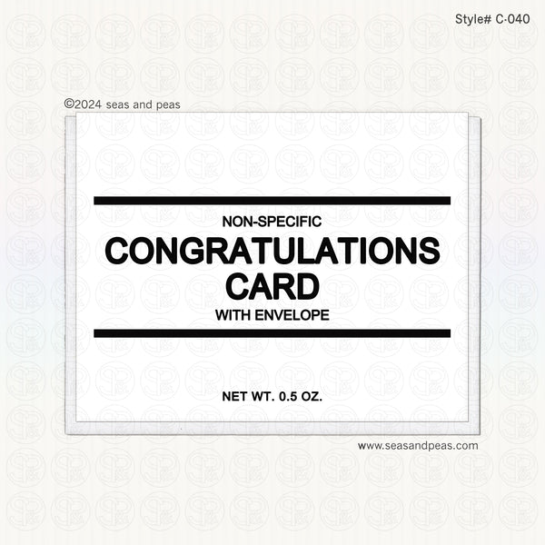 Generic Congratulations Card