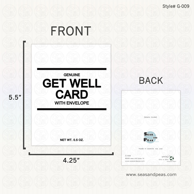 Generic Get Well Card