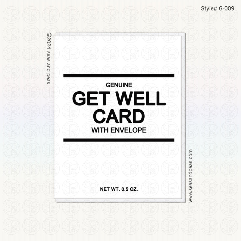 Generic Get Well Card