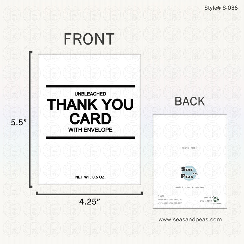 Generic Thank You Card