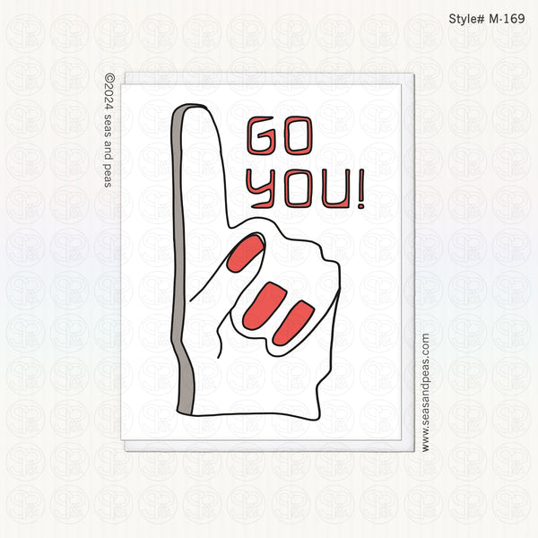 "Go You!" Encouragement Card