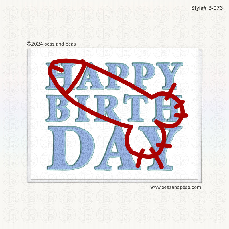 Defaced Birthday Card - Mature