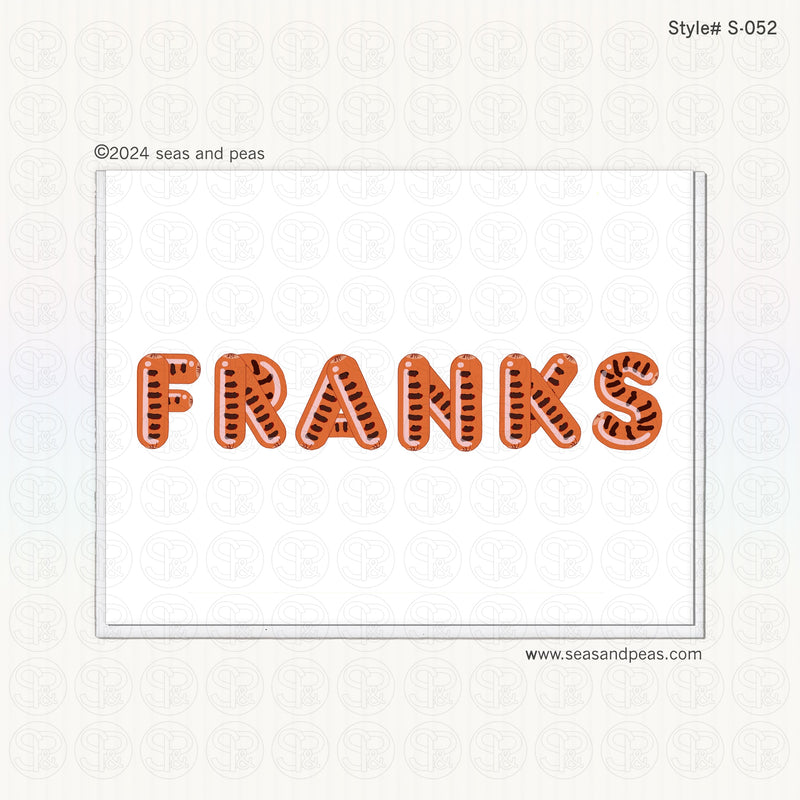 Franks Thank You Card