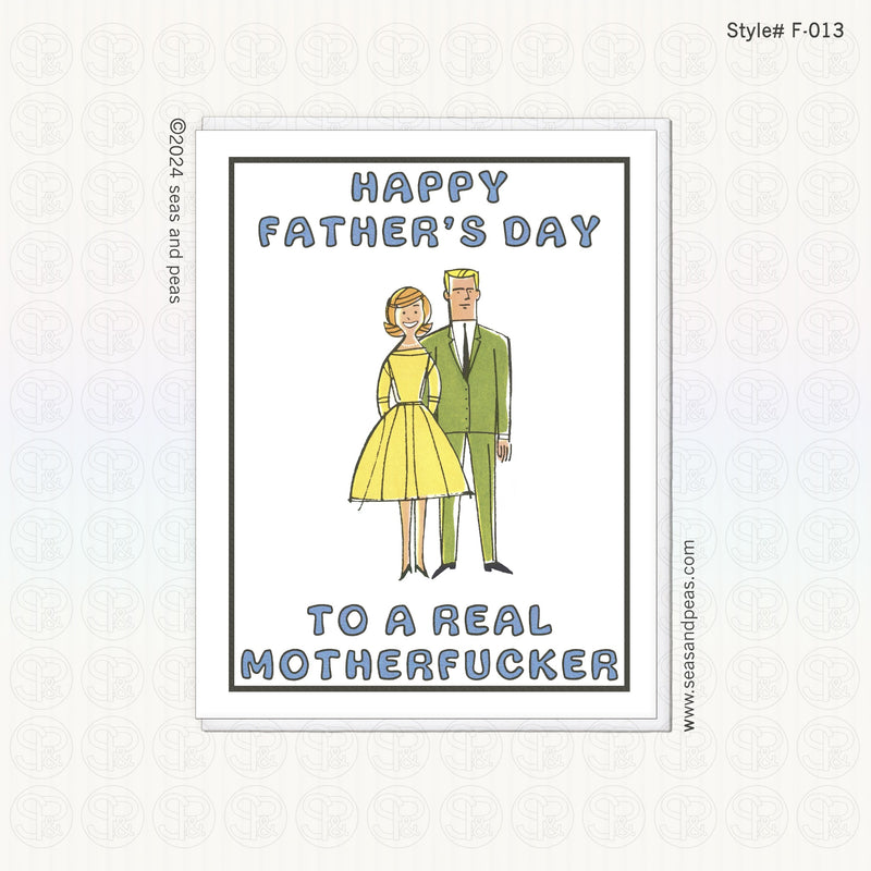 Real Mofo Father's Day Card - Mature