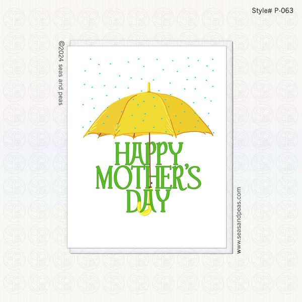 Umbrella Mother's Day Greeting Card