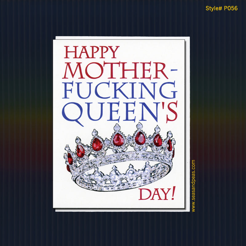 A Mother-Effing Queen Mother's Day Card