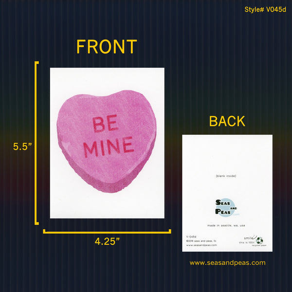 Be Mine Valentine Love Card