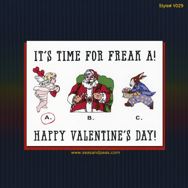Freak Cupid Valentine Card