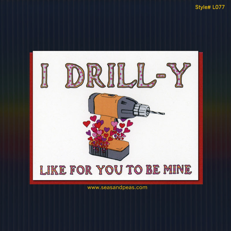 Drill Valentine Love Card
