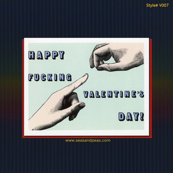 Happy Effing Valentine's Day Card