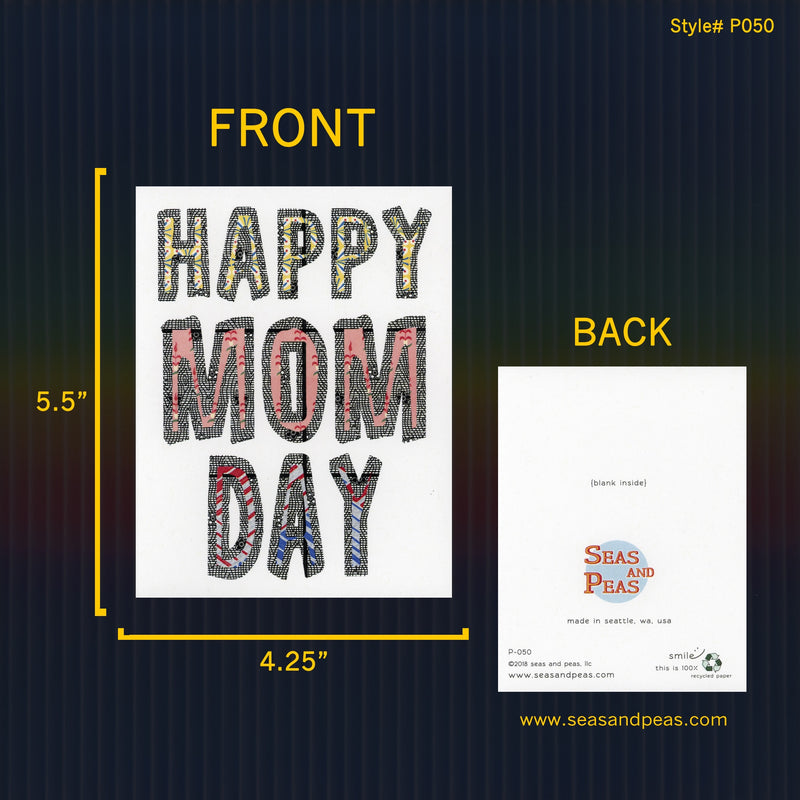 Happy Mom Day Mother's Day Card