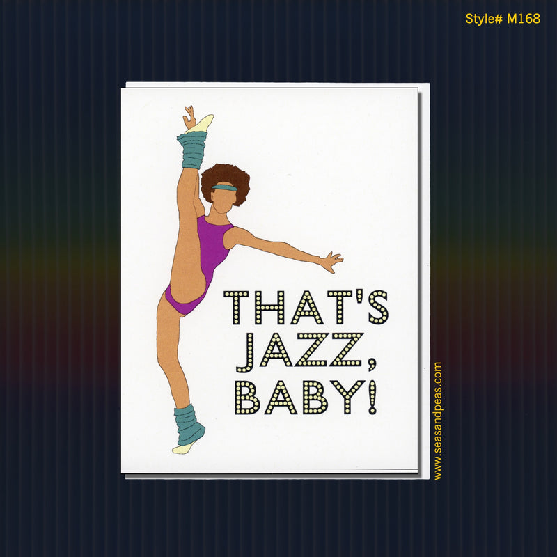 "That's Jazz, Baby!" All Occasion Card