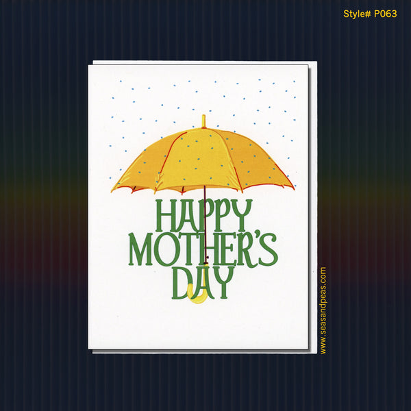 Umbrella Mother's Day Greeting Card